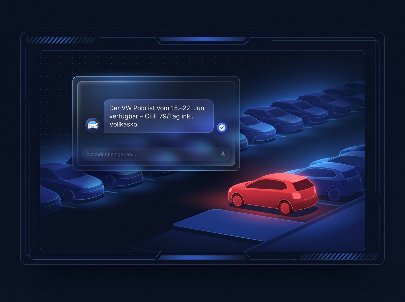 Autovermietung-Chatbot mit Live-CMS-Sync