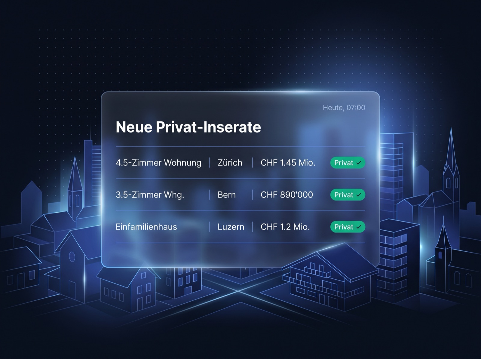AI-Scraper für Schweizer Immobilien-Plattformen